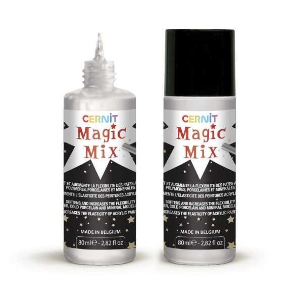 Cernit Magic Mix Transparente 80 ml – Aditivo Líquido para Ablandar Arcilla Polimérica
