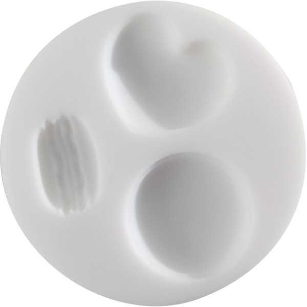 Cernit Molde en Silicona Blanco 7 cm – MACARONS Flexible y Reutilizable