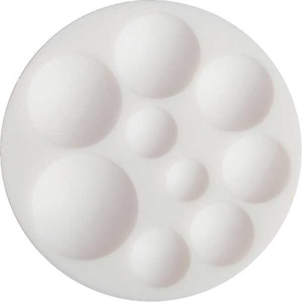 Cernit Molde en Silicona Blanco 7 cm – Cabochons Redondo