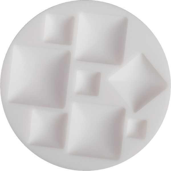 Cernit Molde en Silicona Blanco 7 cm – Cabochons CUADRADOS