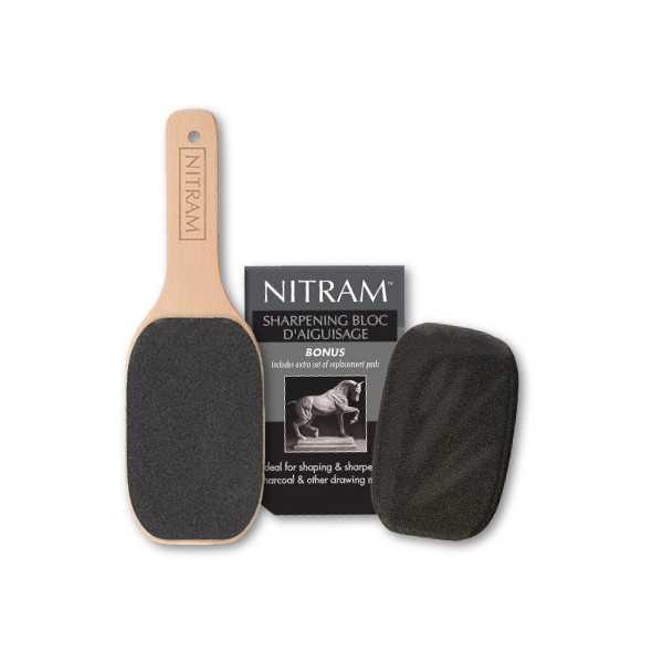 Nitram Sharpening Bloc – Afilador de Carboncillo