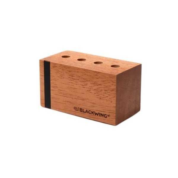 Blackwing Soporte Vertical para 4 Lápices de Caoba