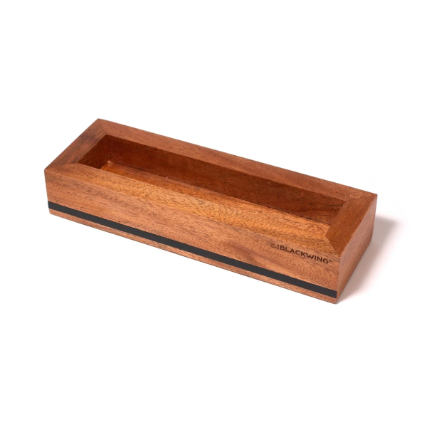 Blackwing Soporte de Caoba para Caja de 12 Lápices (Flat Box Display)