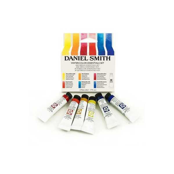 Daniel Smith Essentials Set de Acuarelas 6 Tubos x 5 ml