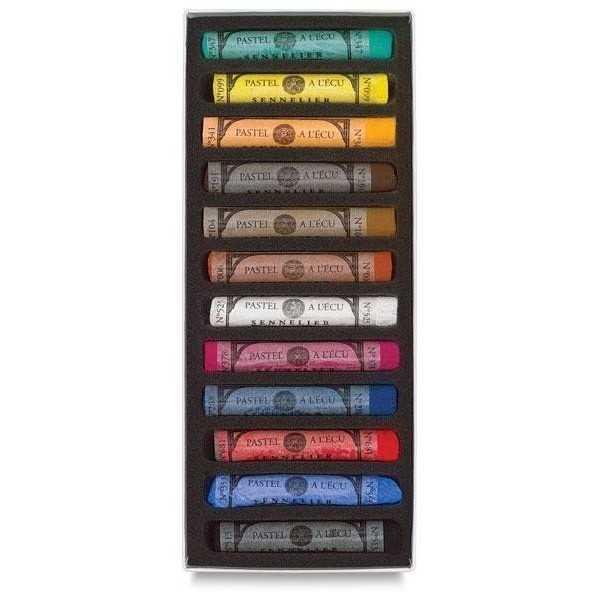 Caja PASTEL SENNELIER. 12 colores