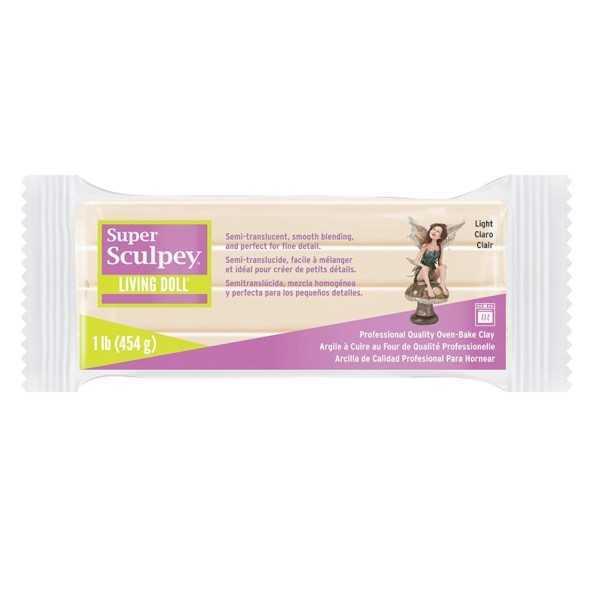 Super Sculpey Living Doll Light 454gr.
