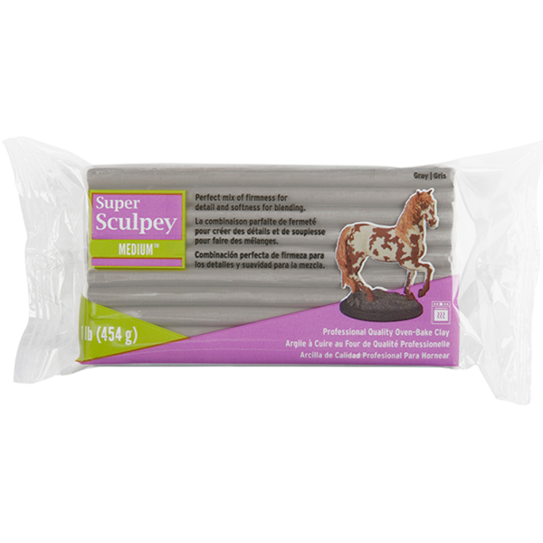 SUPER SCULPEY Gris Medium Blend 454gr.