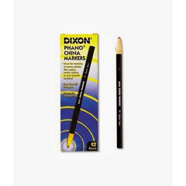 Dixon China Marker Negro