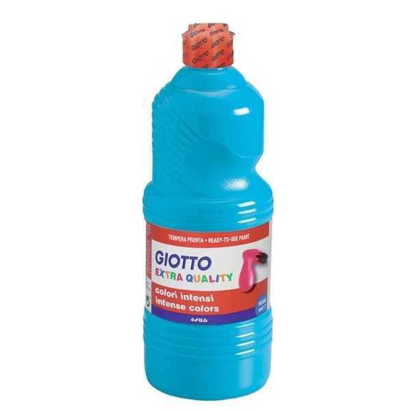 Tempera Giotto Lista 1000ml. Azul Cyan