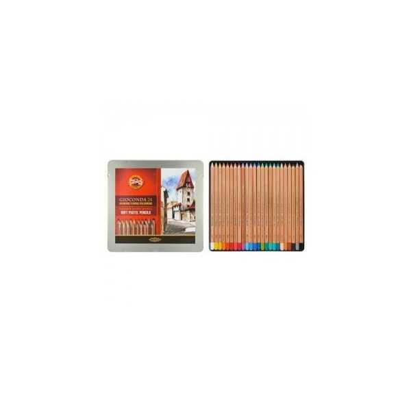 Lápiz Pastel KOH I NOOR GIOCONDA. 24 Colores