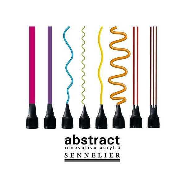 Set de 8 Boquillas para Acrilico Abstract