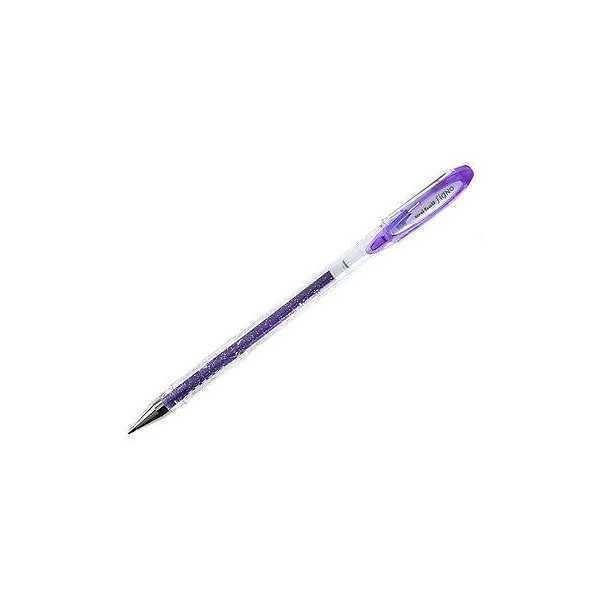 Boligrafo Gel UNIBALL. Violeta Sparkling Super Smooth