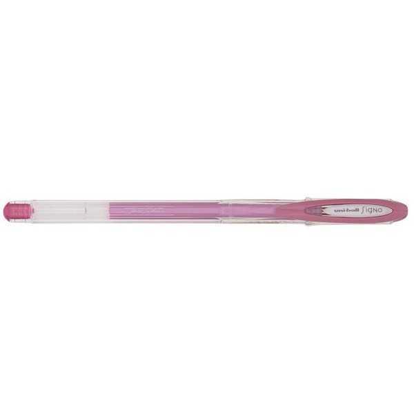 Boligrafo Gel UNIBALL. Rosa Noble Metal
