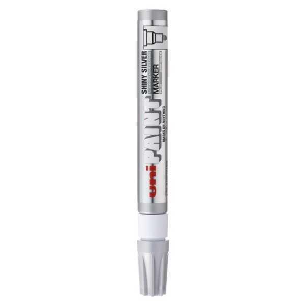Rotulador Uni Paint Plata. Base de Aceite Color