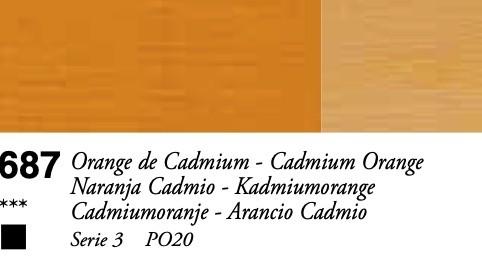 NARANJA CADMIO 687