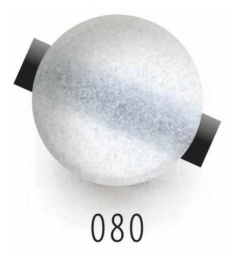 GLITTER PLATA 080