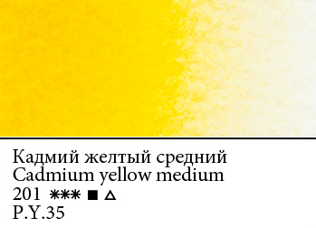 AMARILLO CADM MEDI. 201