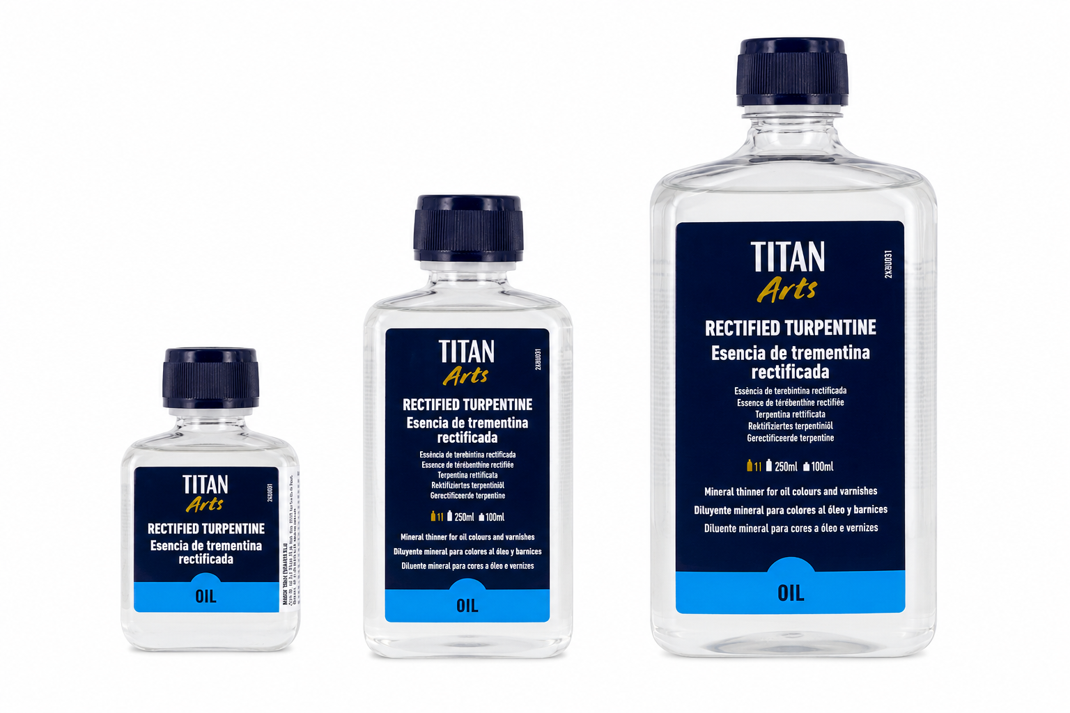 Titan Arts Trementina Rectificada para Óleo