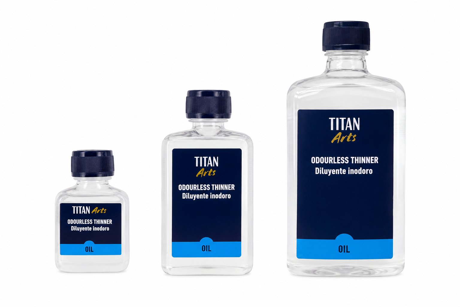 Titan Arts Diluyente Inodoro para Óleo