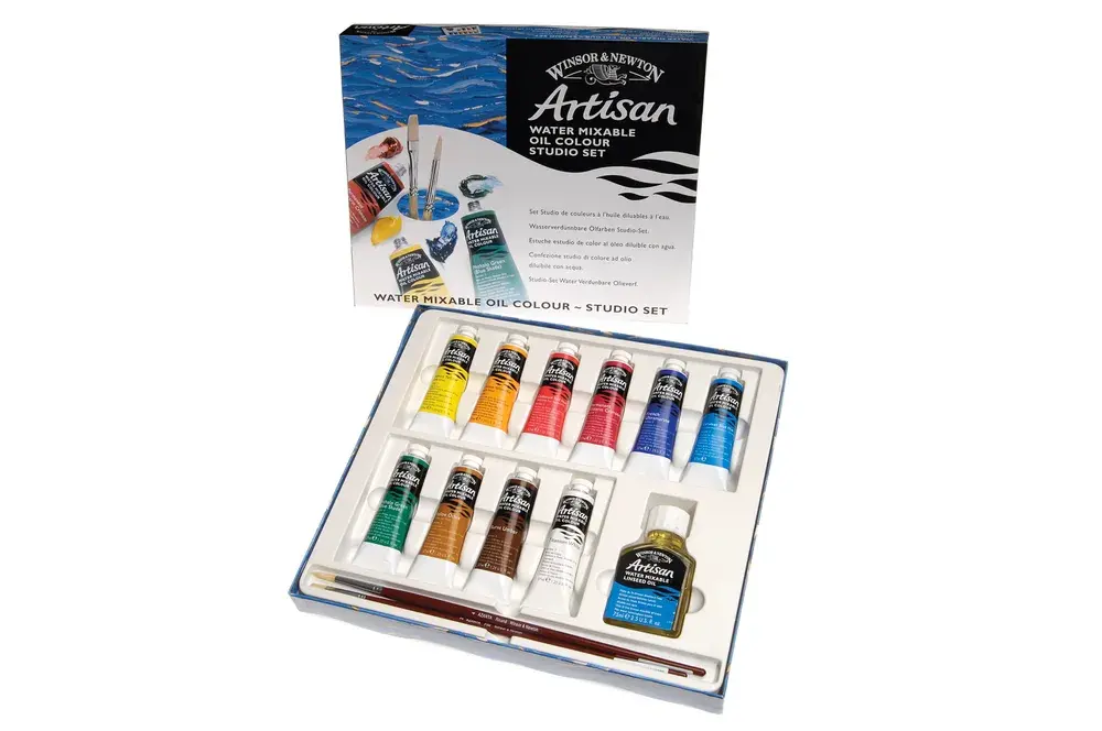 Winsor & Newton Artisan Óleo al Agua Set Iniciación 20 Tubos 12 ml