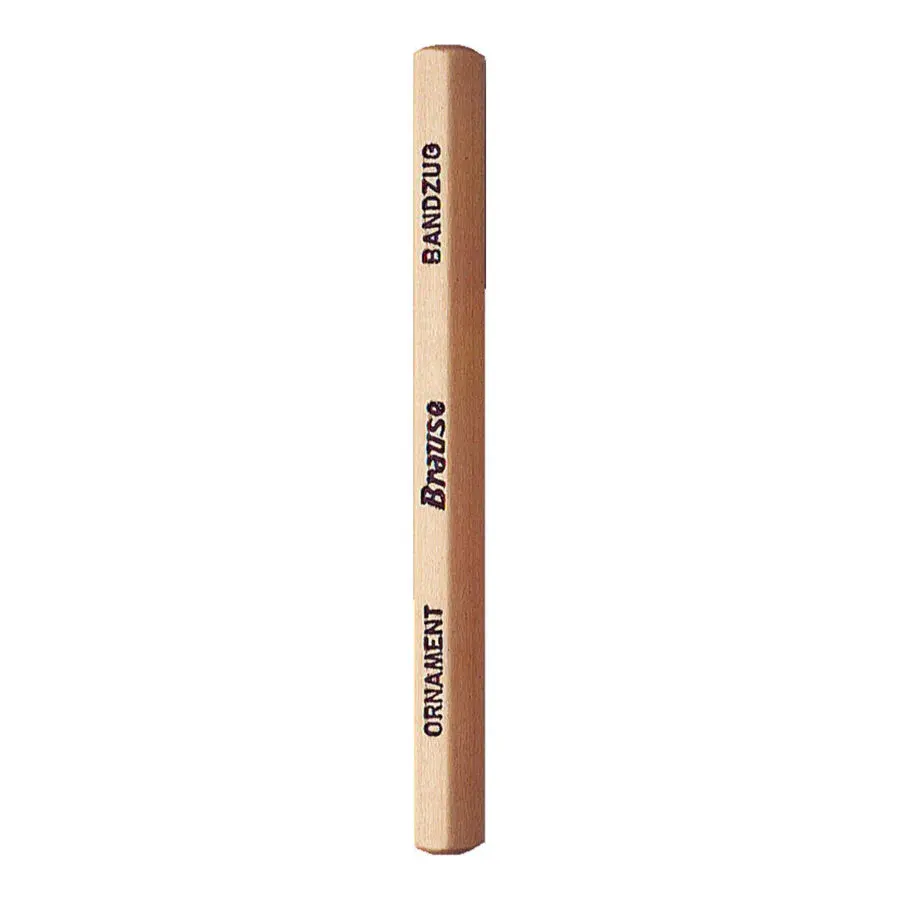 Brause Portaplumas Hexagonal de Madera con 2 Entradas