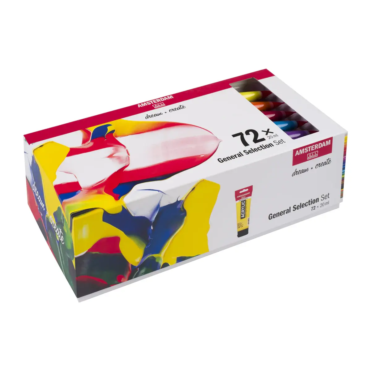 Amsterdam Standard Series set de acrílicos de selección general | 72 x 20 ml