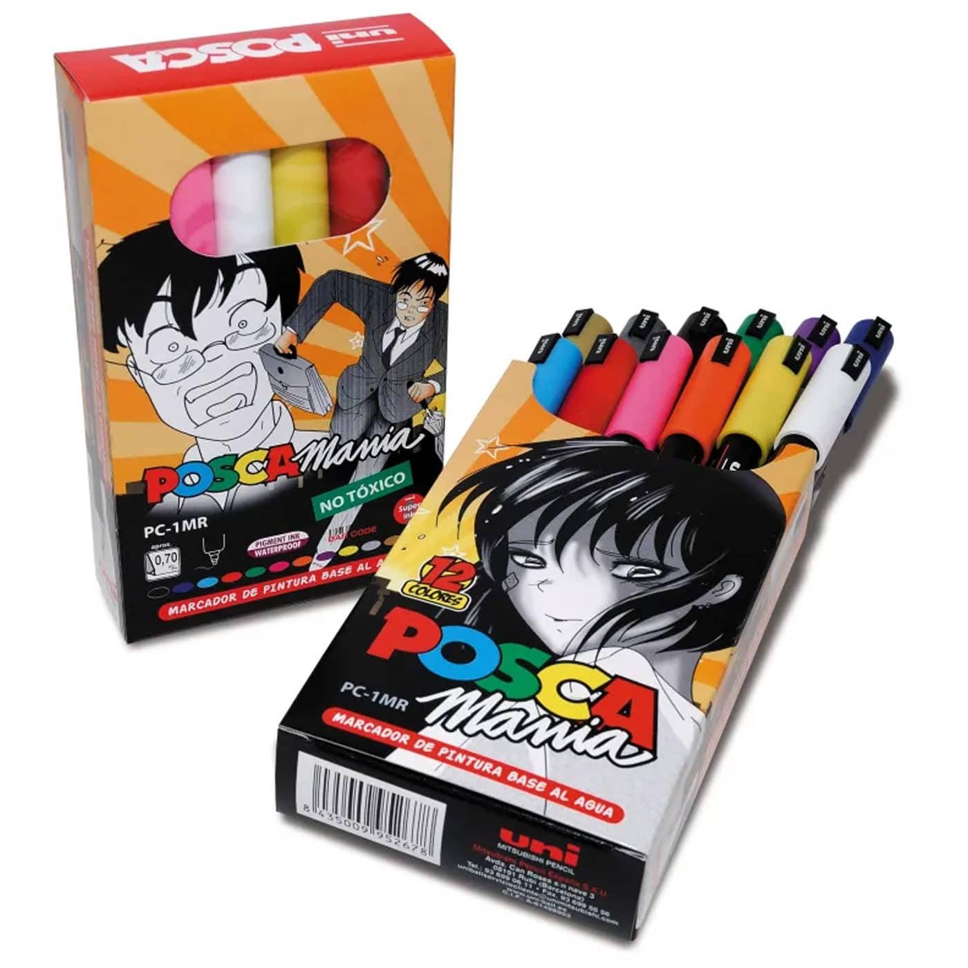 Rotulador POSCA PC-1MR Set 12 Unidades
