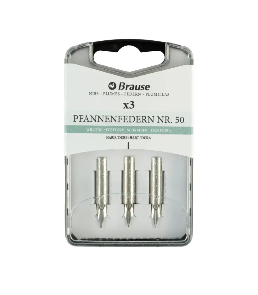 Brause Pfannen Plumas de Escritura 0,45 mm Caja de 3 Unidades