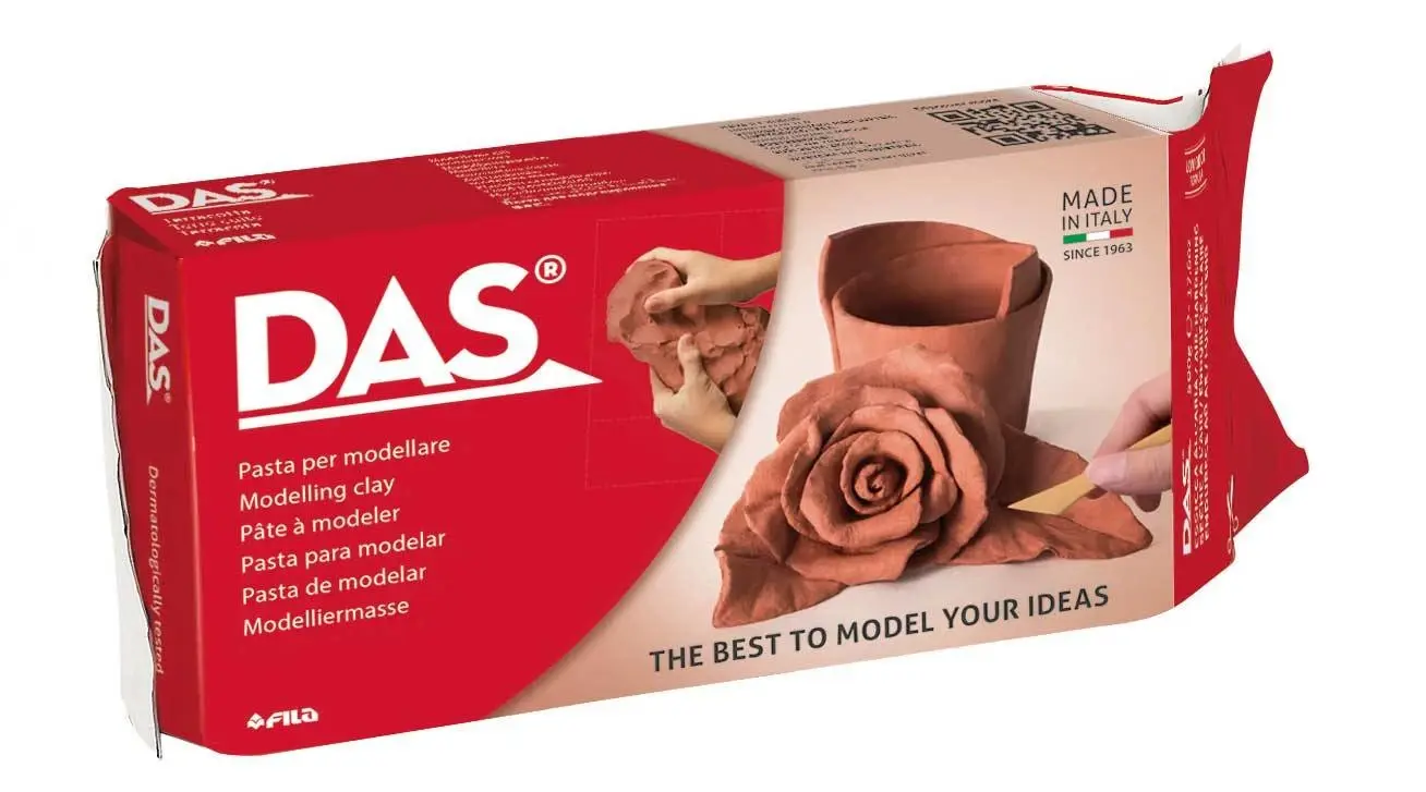 DAS Pasta de Modelar Terracota 1 kg