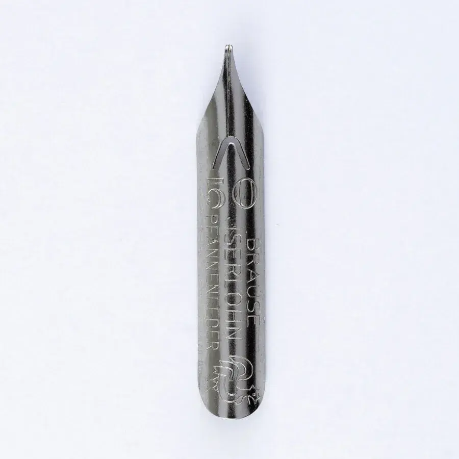 Brause Pfannen 0,45 mm Plumilla de Escritura Individual para Portaplumas