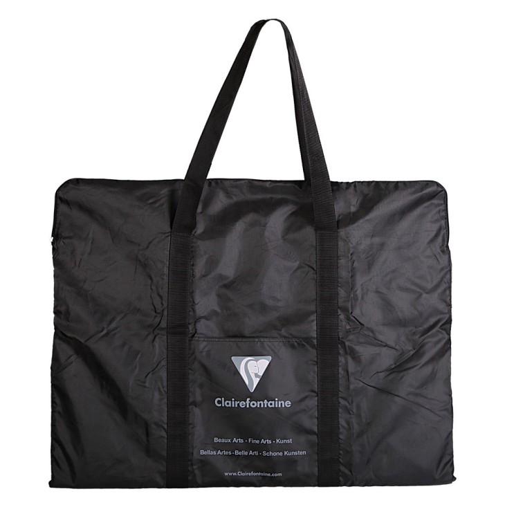 Clairefontaine Bolsa de Transporte Negra para Carpetas de Dibujo 55x40cm.