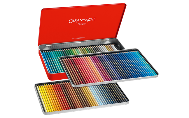 Caran d’Ache Supracolor Aquarelle Estuche de 120 Lápices Acuarelables