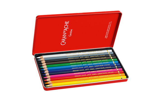 Caran d’Ache Pablo Caja de 12 Lápices de Colores