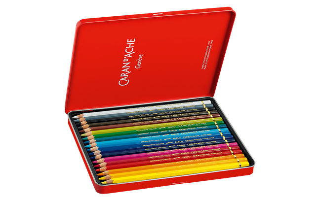 Caran d’Ache Pablo Caja de 18 Lápices de Colores