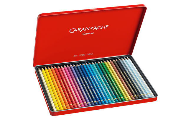 Caran d’Ache Pablo Caja de 30 Lápices de Colores