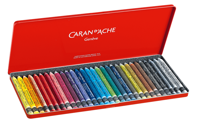 Caran d’Ache Neocolor II Aquarelle Estuche de 30 Ceras Acuarelables