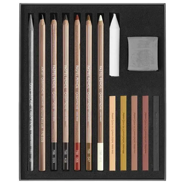 Caran d’Ache ART BY Tierras y Carnes Set de Dibujo 14 Piezas