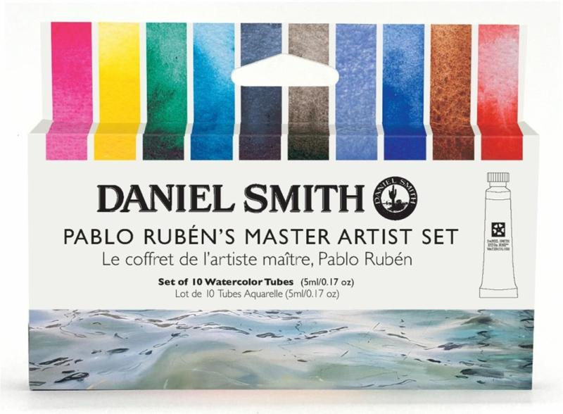 Daniel Smith Set de Acuarelas Pablo Rubén Master Artist 10 Colores x 5 ml