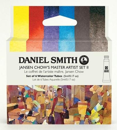 Daniel Smith Jansen Chow Master Artist Set II – Set de 6 Acuarelas Extra Fine 5 ml