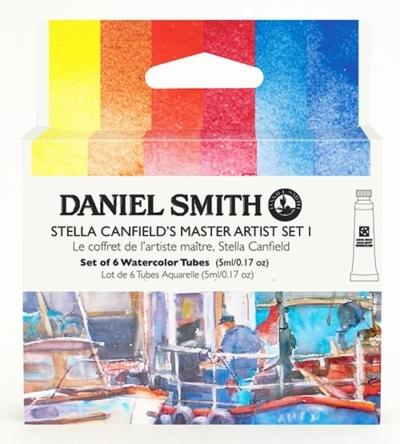 Daniel Smith Stella Canfield Master Artist I Set de Acuarelas 6 Tubos x 5 ml