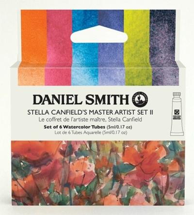 Daniel Smith Stella Canfield Master Artist II Set de Acuarelas 6 Tubos x 5 ml