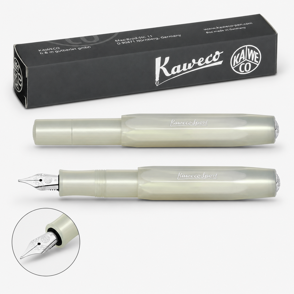 Pluma Estilográfica Kaweco Lunar Sport Light Green M