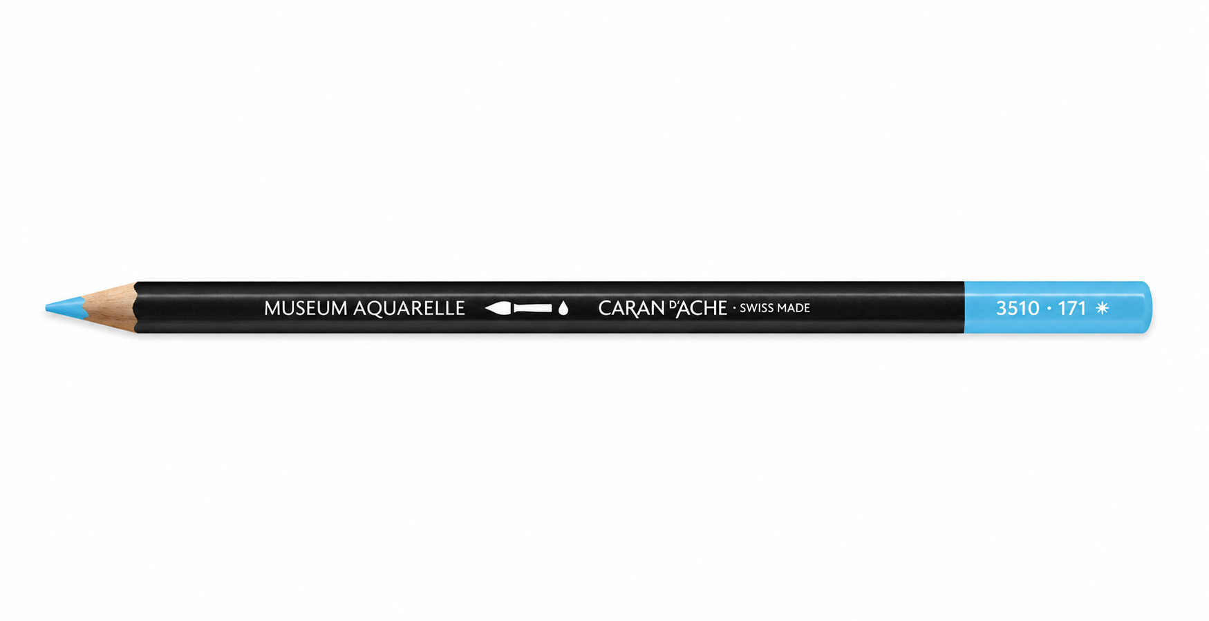 Caran d’Ache Museum Aquarelle Lápiz Acuarelable Profesional — Colores Individuales