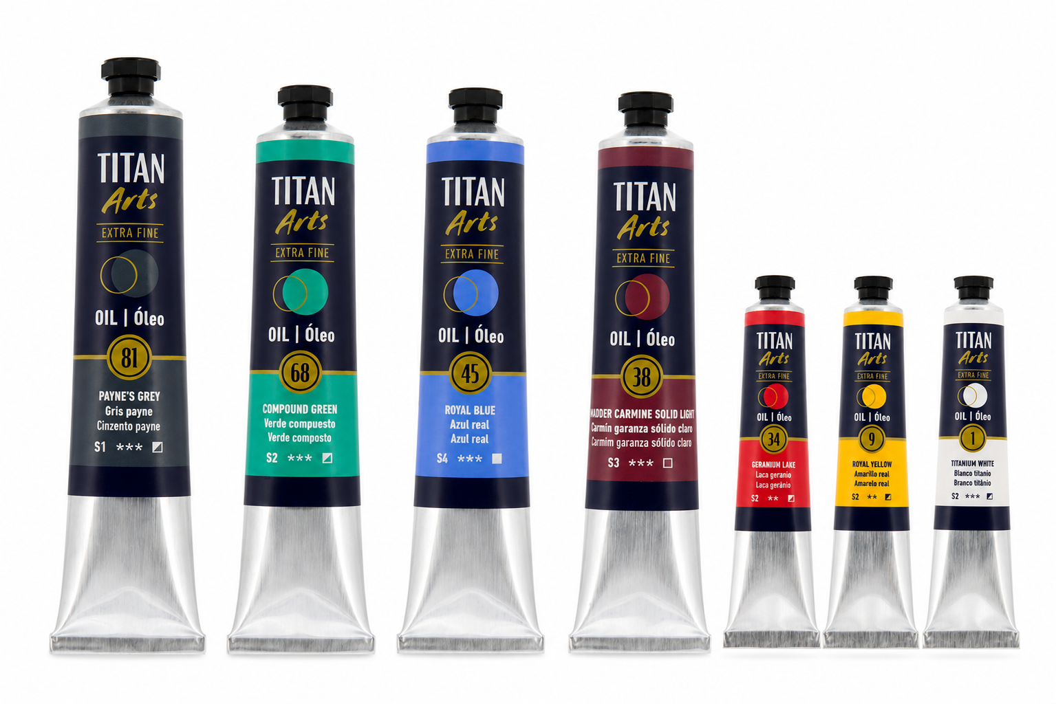 Titan Arts Óleo Extrafino