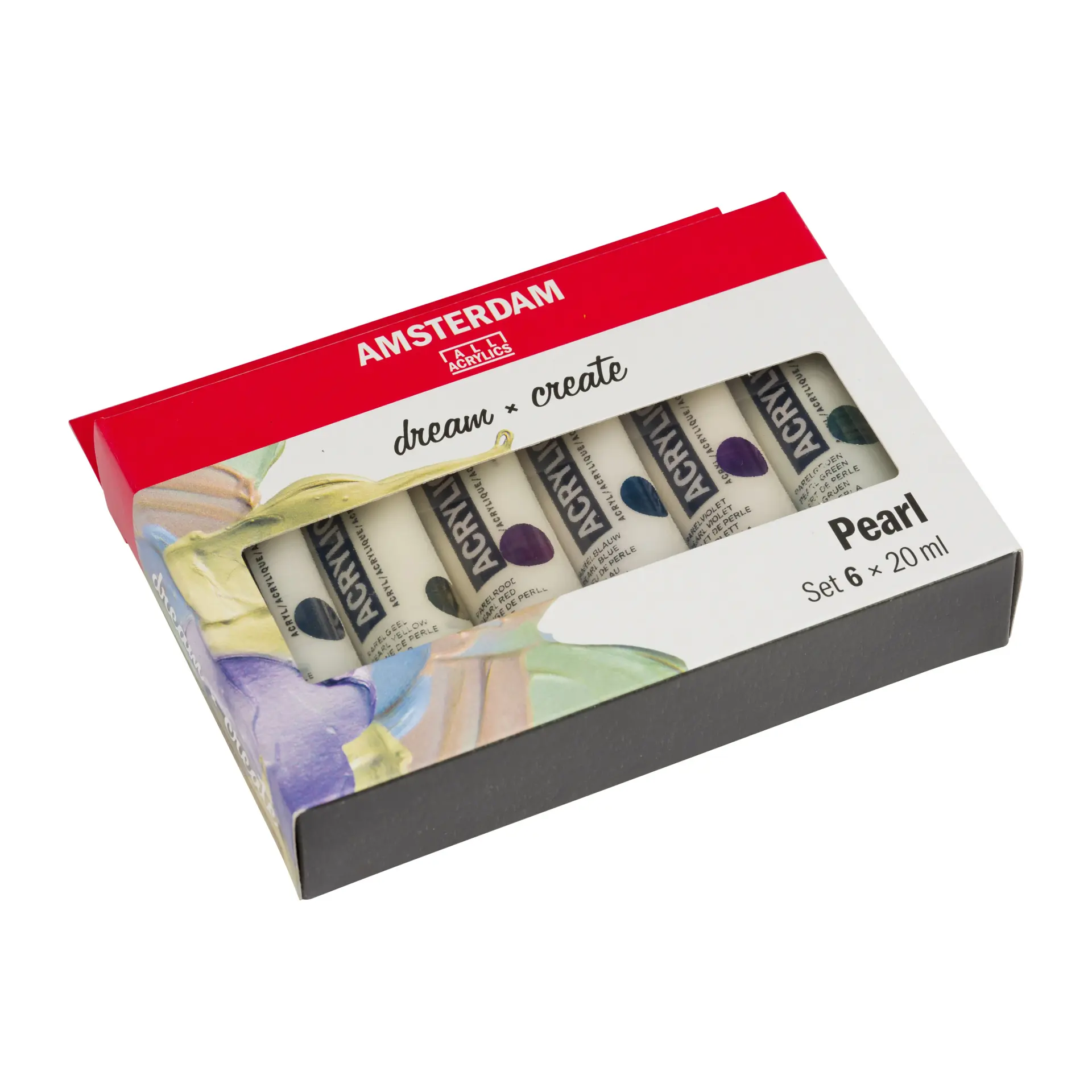Amsterdam Standard Series Set de Acrílicos Nacarados 6 x 20 ml