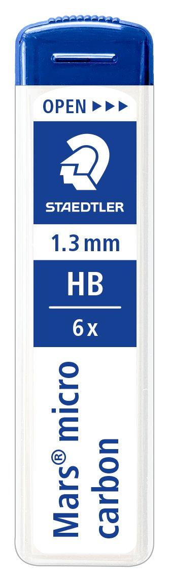 STAEDTLER Mars Micro Carbon 250 Minas para Portaminas 1,3 mm HB