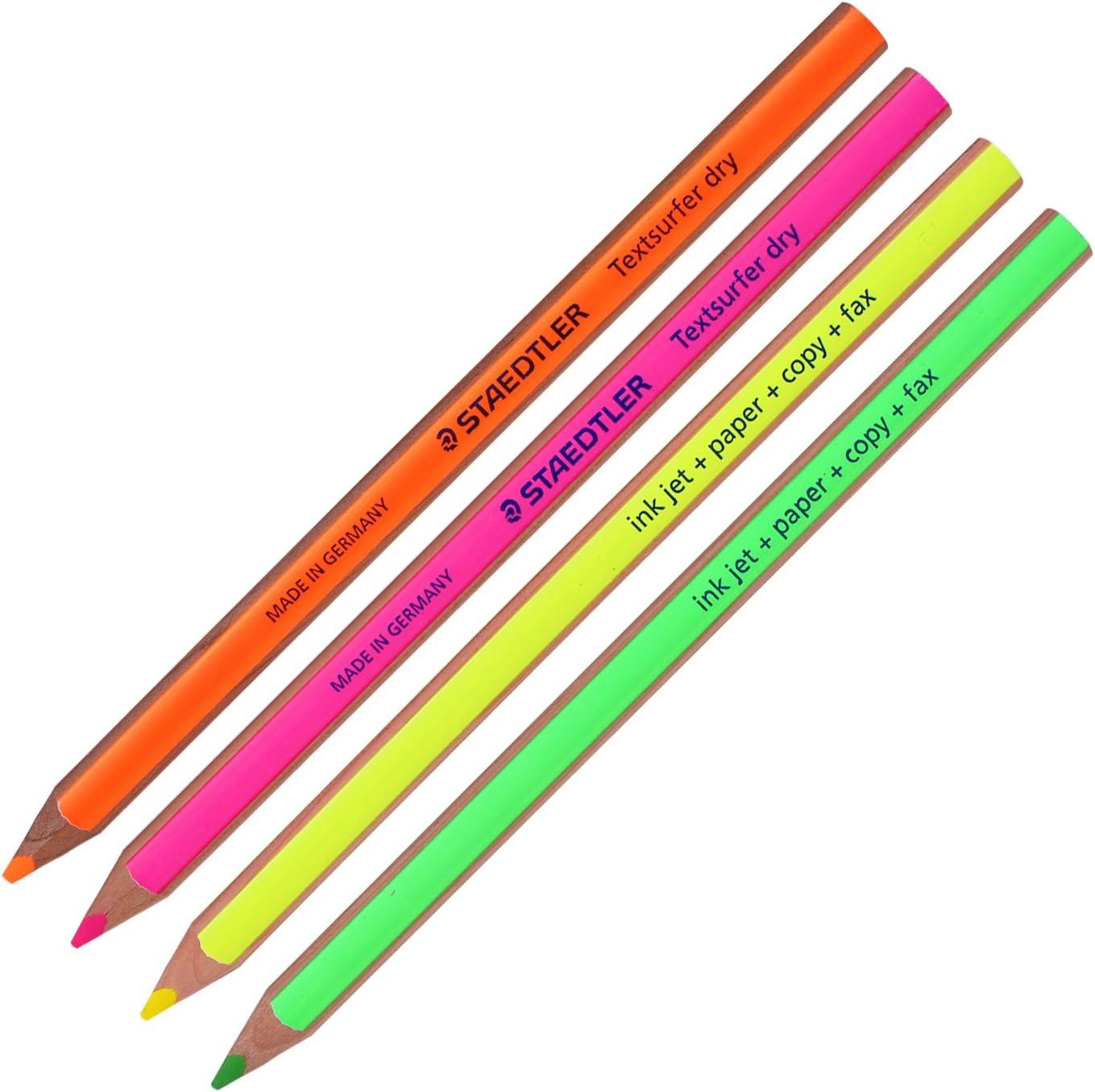 STAEDTLER Textsurfer Dry 128 64 Lápiz Subrayador Fluorescente Triangular