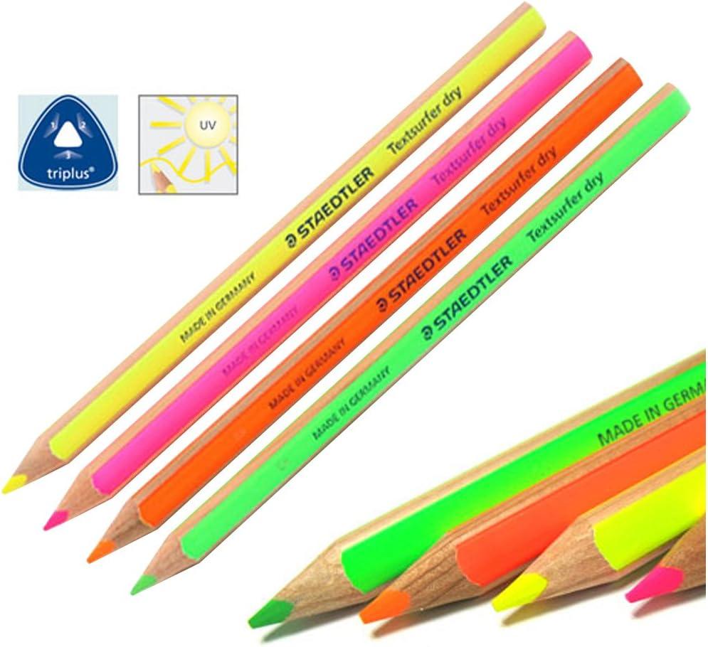STAEDTLER Textsurfer Dry 128 64 Lápiz Subrayador Fluorescente Triangular