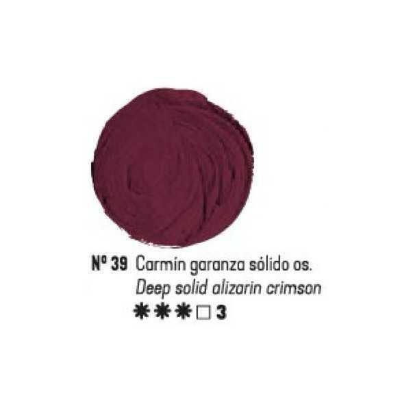 CARMIN GARANZA SOLIDO OSCURO 39