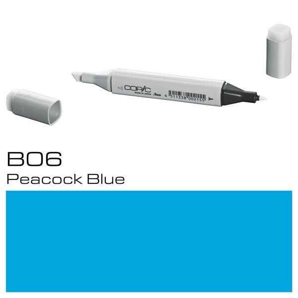 COPIC MARKER B06 PEACOCK BLUE